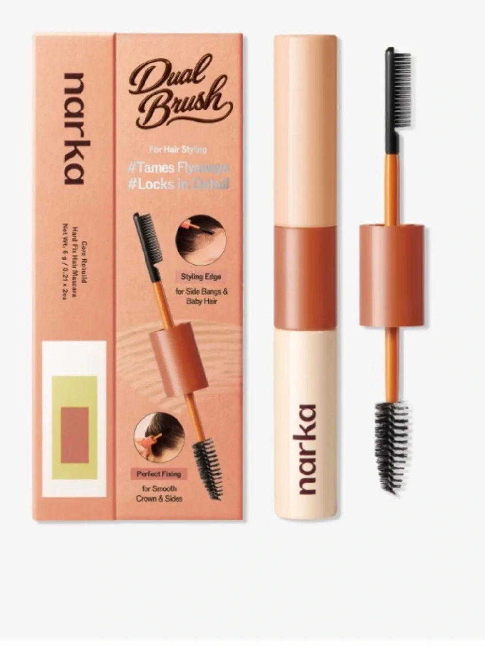 Narka Dual Brush Brow & Hair Tamer